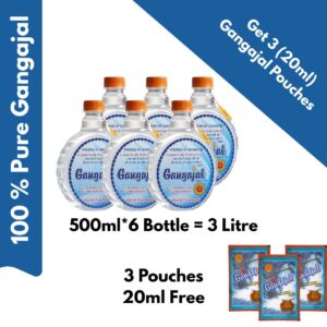 500ml Gangajal bottles